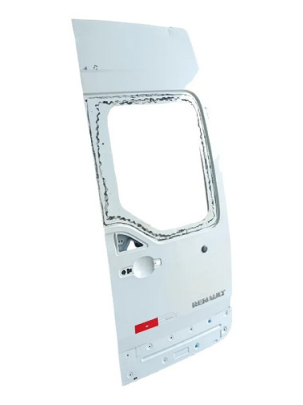 Porta Traseira Direita Renault Master 2.3 2014/2022 Detalhes Traseira Direita Branco