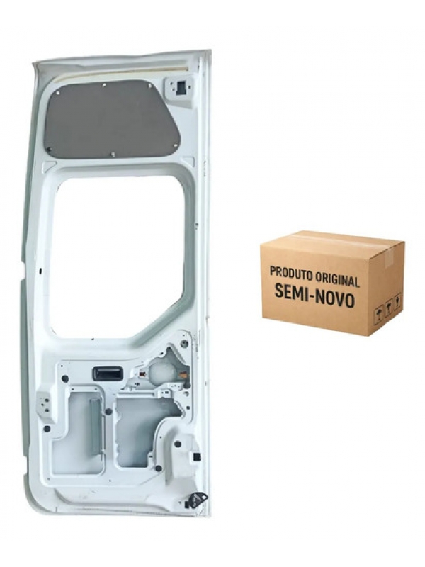 Porta Traseira Direita Renault Master 2.3 2014/2022 Detalhes Traseira Direita Branco