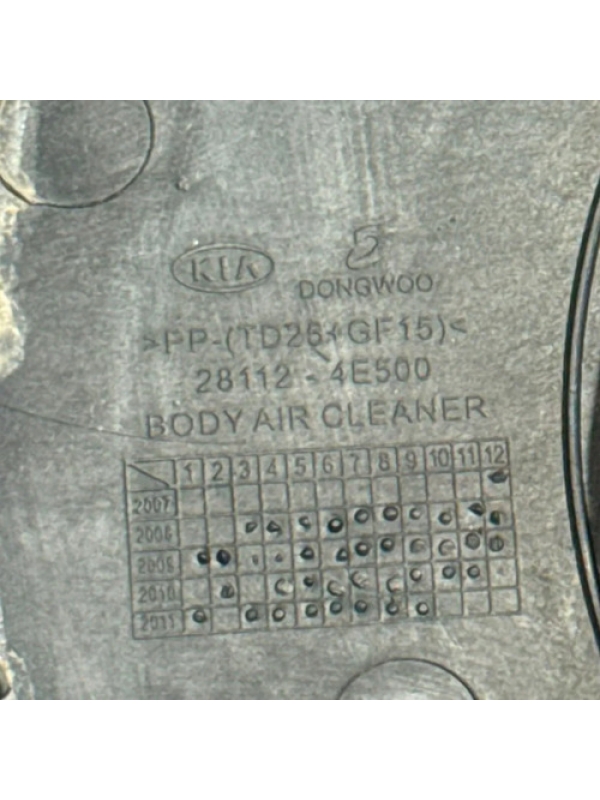 Caixa Filtro Ar Vazia Kia Bongo K2500 2.5 2013 2014 À 2022.