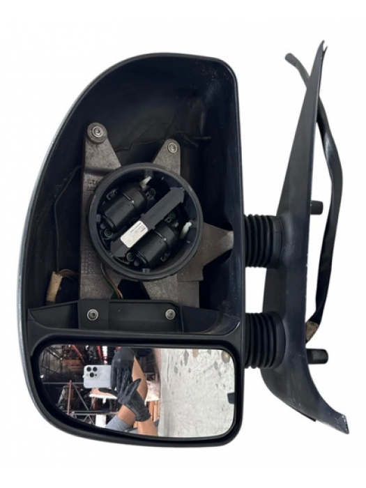 Retrovisor Preto Lado Esquerdo Fiat Ducato 2006 À 2015 2016