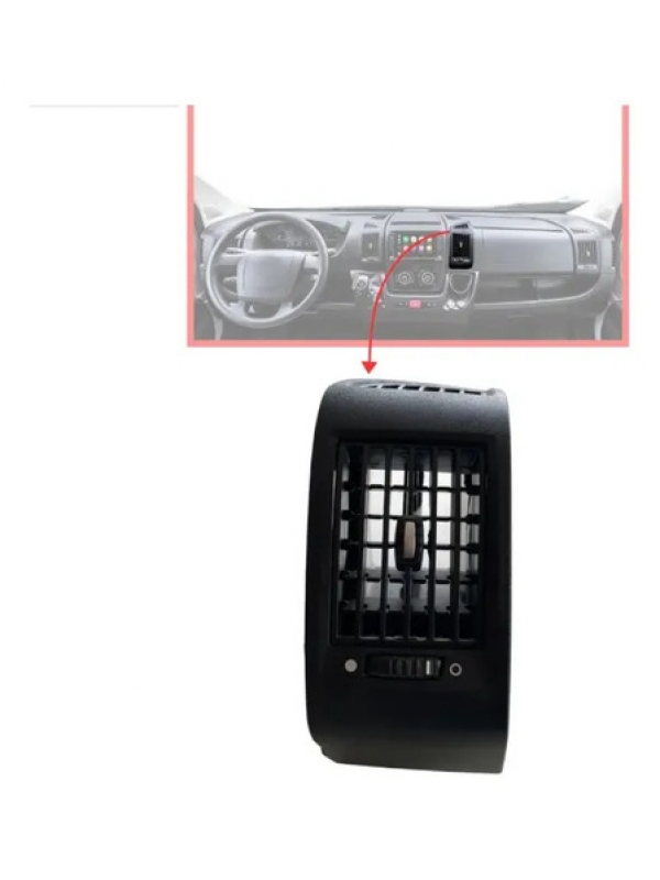 Difusor Ar Condicionado Direito Fiat Ducato Boxer 2018 À 024