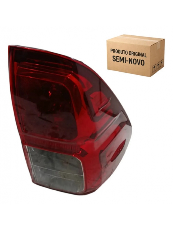 Lanterna Traseira Direita Toyota Hilux Fume 16 À 22 Original Direito/passageiro Vermelho