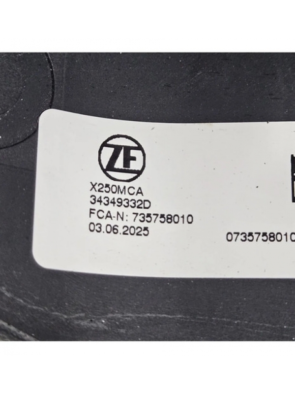 Volante Direção Fiat Ducato 2023 2024 2025 Com Detalhe Preto