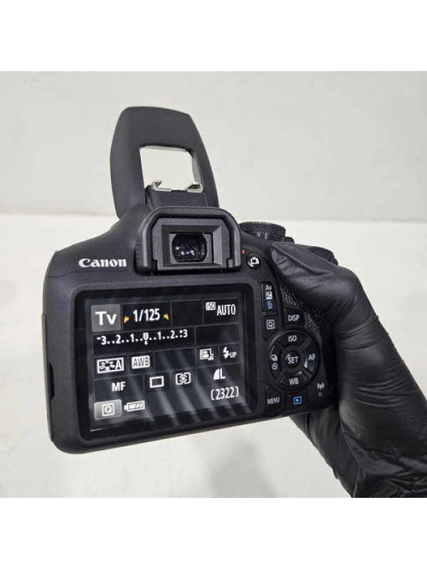 Câmera Canon Eos Rebel T7+ 24.1mp Lente Carregador Bateria Preto