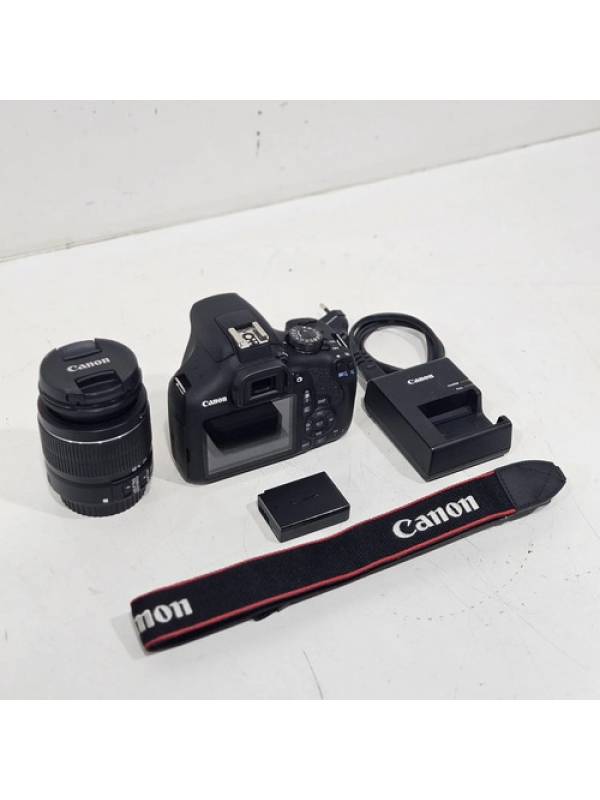 Câmera Canon Eos Rebel T7+ 24.1mp Lente Carregador Bateria Preto