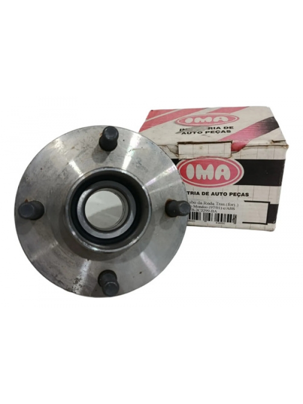 Cubo De Roda Traseiro C/ Abs Ford Courier Mondeo 1997 À 2009