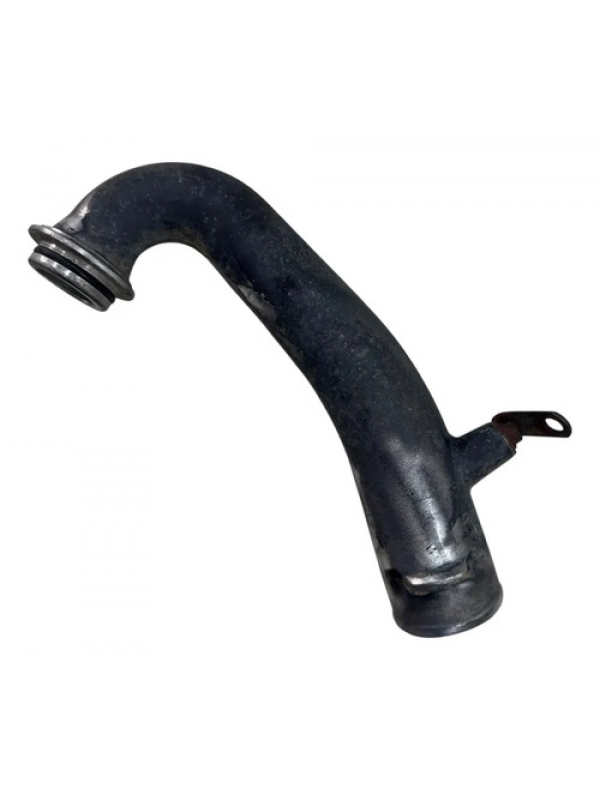 Tubo Cano Do Intercooler Original Mb Accelo 815 A9040983707. Prateado