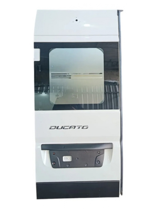 Porta Traseira Esquerda Ford Transit Teto Alto 2018 À 2026 Traseira Esquerda Branco