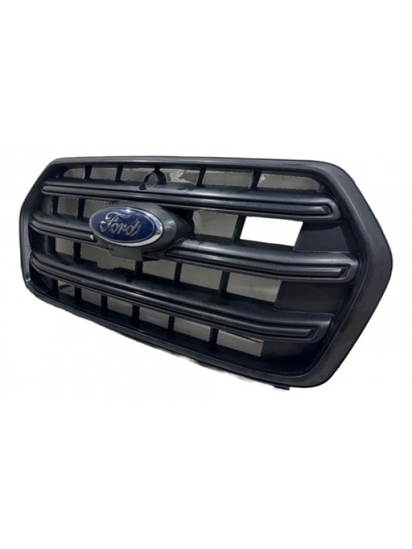 Grade Dianteira Ford Transit 2.0 2019 2020 2021 2022 À 2026. Preto Brilhante