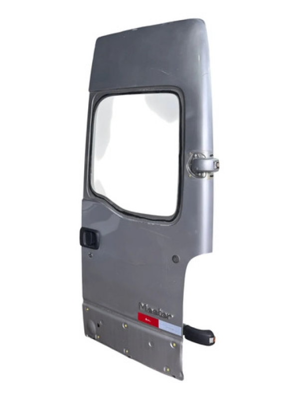 Porta Traseira Direita Renault Master 2.5 2005 2006 Até 2012 Traseira Direita Prateado