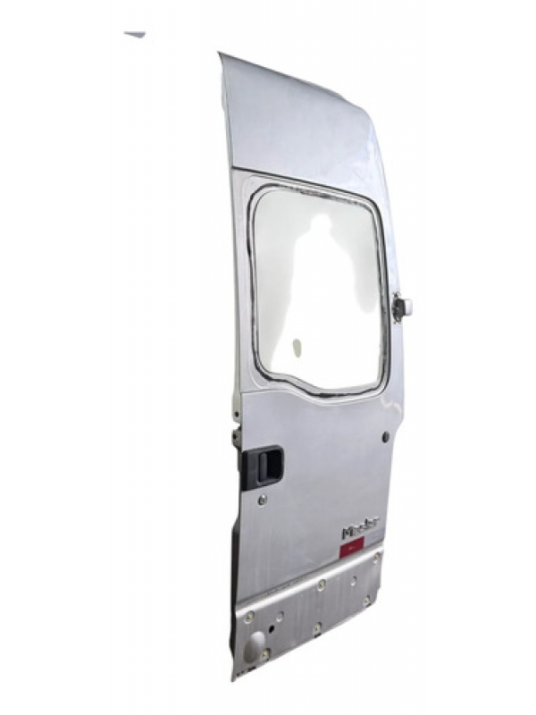 Porta Traseira Direita Renault Master 2.5 2005 2006 Até 2012 Traseira Direita Prateado